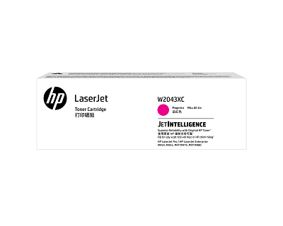HP W2043XC High Yield Magenta Contract Original LaserJet Toner Cartridge