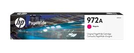 HP 972A Magenta Original PageWide Cartridge, L0R89AN