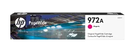 HP 972A Magenta Original PageWide Cartridge, L0R89AN