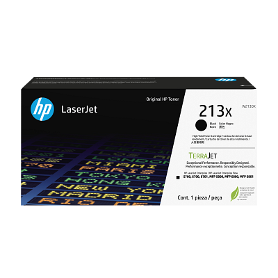HP 213X High Yield Black Original LaserJet Toner Cartridge
