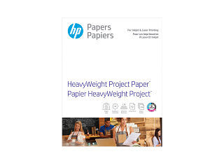 HP HeavyWeight Project Paper, Matte, 40 lb, 8.5 x 11 in. (216 x 279 mm), 250 sheets Z4R14A - Img_Center_320_240