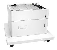 HP Color LaserJet 1x550/2000-sheet HCI Feeder and Stand
