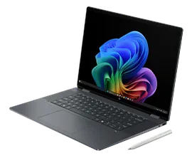 HP OmniBook X Flip 2-in-1 Laptop Next Gen AI 16-as0047nr 16", Touch screen, Windows 11 Home, Intel® Core™ Ultra 7, 16GB RAM, 512GB SSD, 3K, Eclipse gray