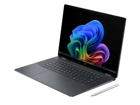 HP OmniBook X Flip 2-in-1 Laptop Next Gen AI 16-as0047nr 16", Touch screen, Windows 11 Home, Intel® Core™ Ultra 7, 16GB RAM, 512GB SSD, 3K, Eclipse gray