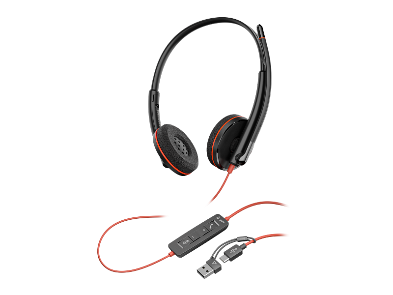 Blackwire 3200 series_Product__Product Only_Left facing closed