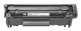 HP 12A Black Original LaserJet Toner Cartridge, Q2612A