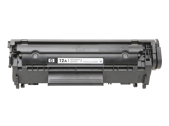 HP Laser Toner Cartridges and Kits, HP 12A Black Original LaserJet Toner Cartridge, Q2612A