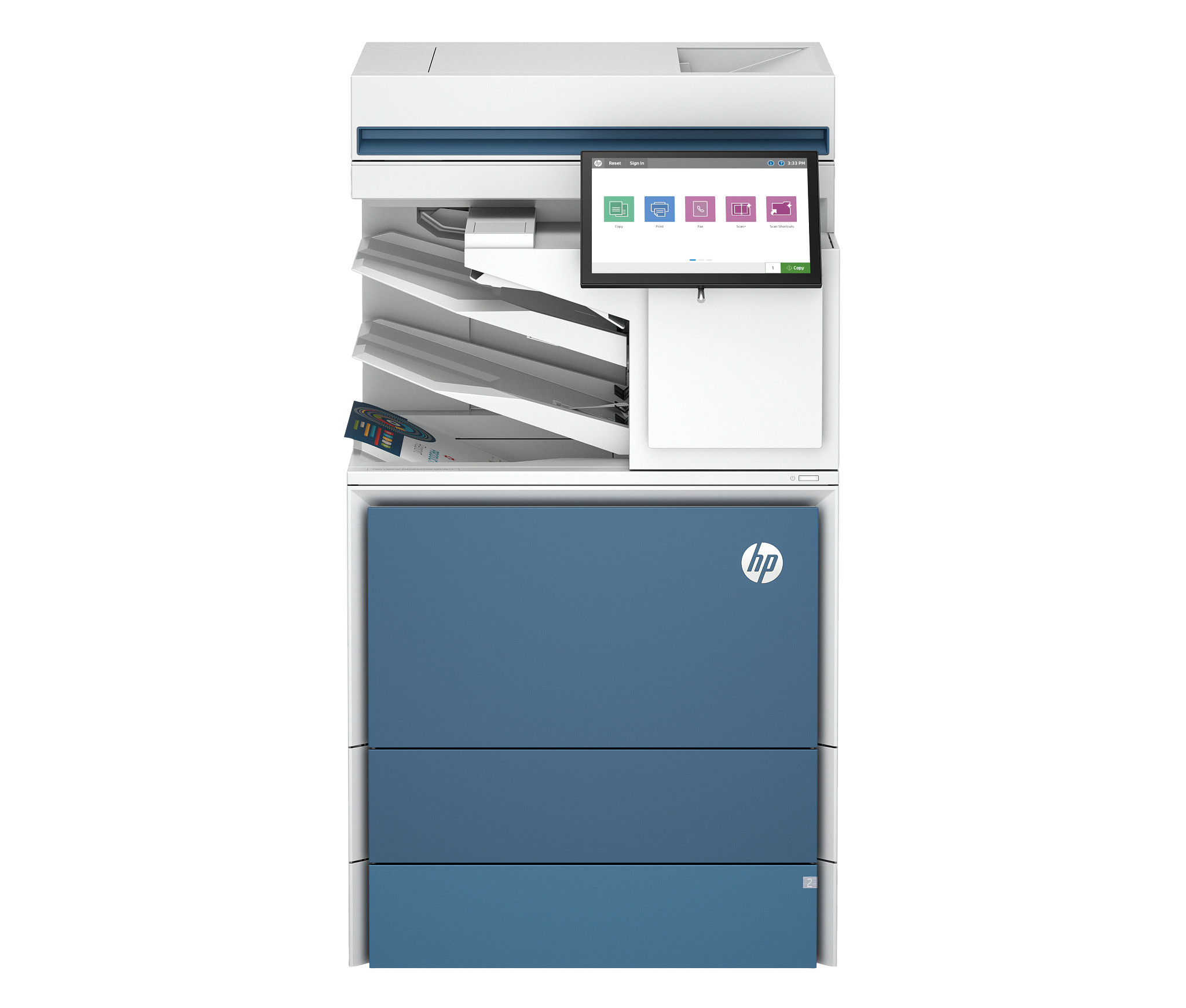 HP Color LaserJet Enterprise Flow MFP X677z Printer series