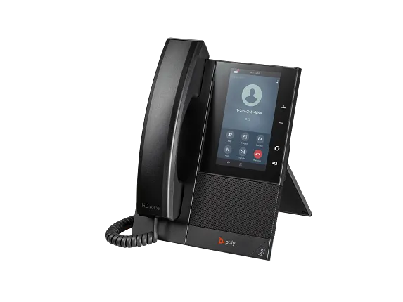 Poly CCX 505 Business Media Phone with Open SIP and PoE-enabled