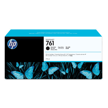 HP 761 matt fekete tintapatron eredeti CM997A T7100 T7200 775 ml