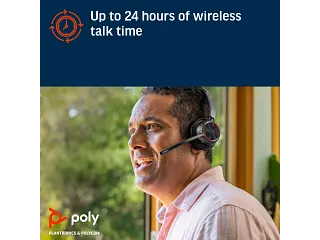 チャコール s_u_m_i様 Poly Voyager 4310-M Bluetooth Mono MS USB-C Wireless Headset