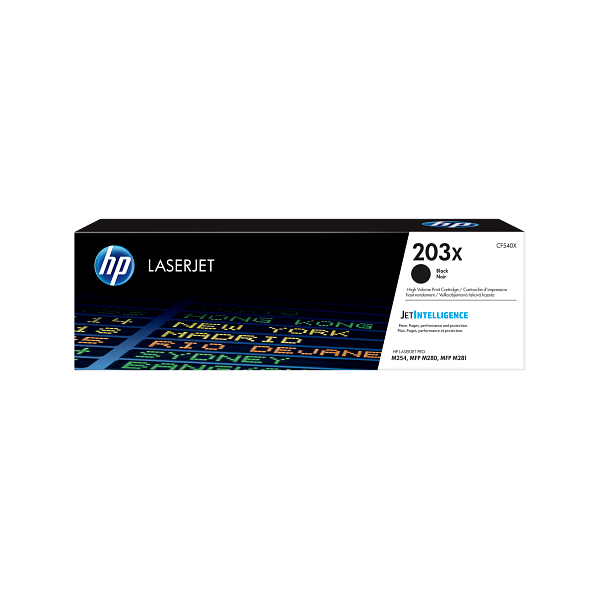 HP LaserJet Print Cartridge, 203X, Black