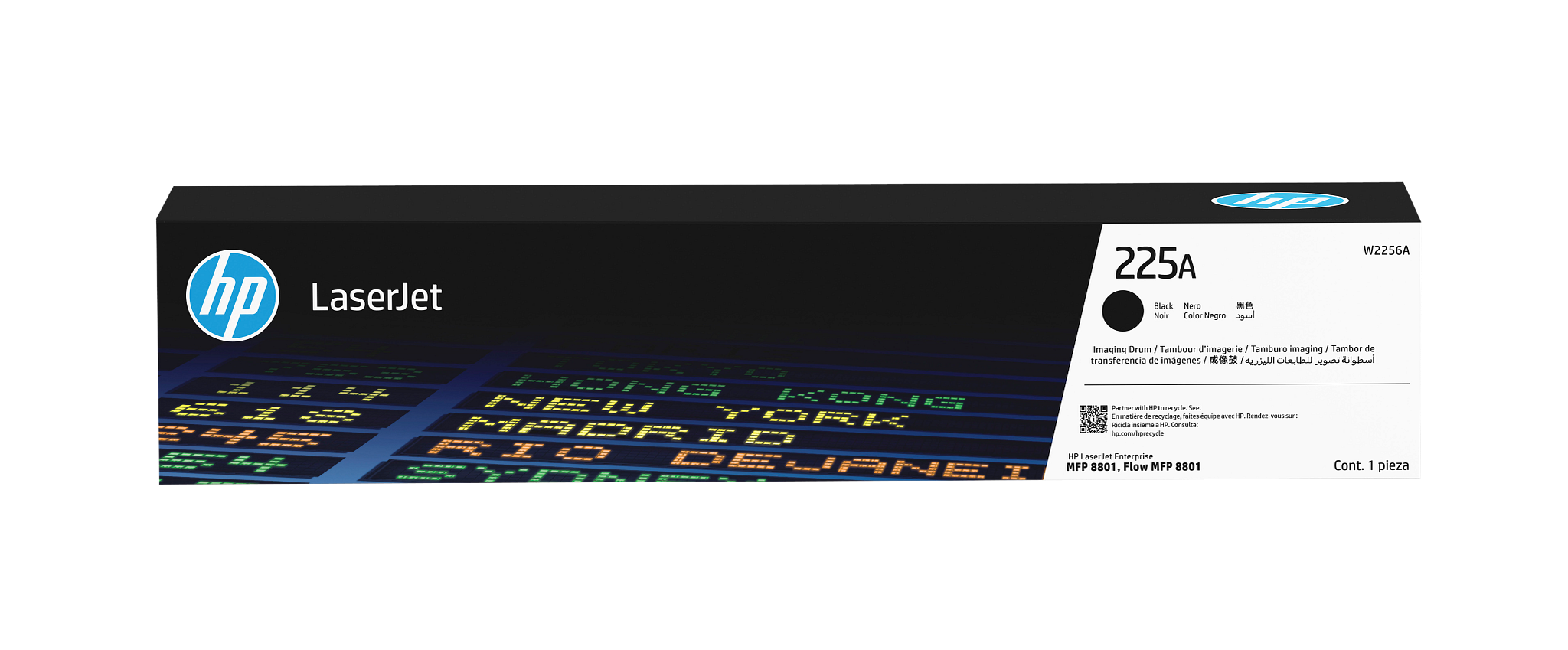 HP LaserJet 225A Black Imaging Drum W2256A W2256-00006a WW