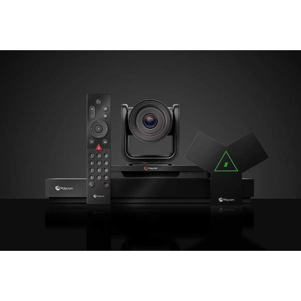 Poly Studio - G7500 - Remote, Black, Camera, Microphone - Lifestyle