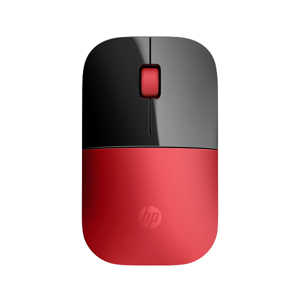 HP Wireless Mouse Z3700, Cardinal Red, matte/glossy finish