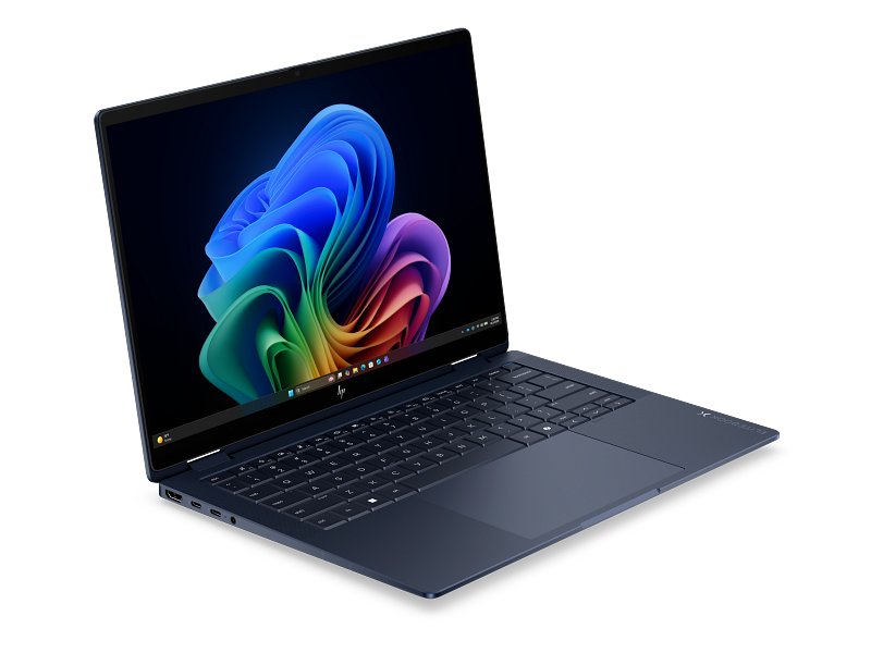 HP EliteBook X Flip G2i 14 inch Notebook Next Gen AI PC_Product_Atmospheric blue_Product Only_Right facing