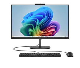 HP OmniStudio All-in-One Desktop Next Gen AI 27-cw0566m PC, Windows 11 Home, 27", AMD Ryzen™ AI 5, 16GB RAM, 512GB SSD, FHD, Jet black