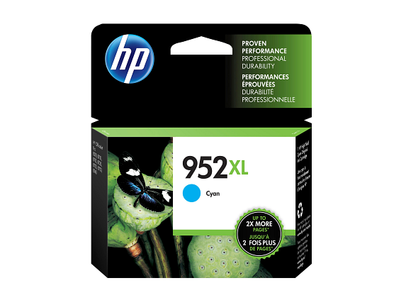 Photos - Ink & Toner Cartridge HP 952XL High Yield Cyan Original Ink Cartridge, L0S61AN#140 L0S61AN#140
