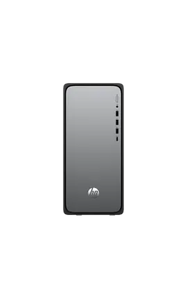 HP OmniDesk Desktop M02-0075t PC, Windows 11 Home, Intel® Core™ i7, 16GB RAM, 2TB SSD, Meteor silver
