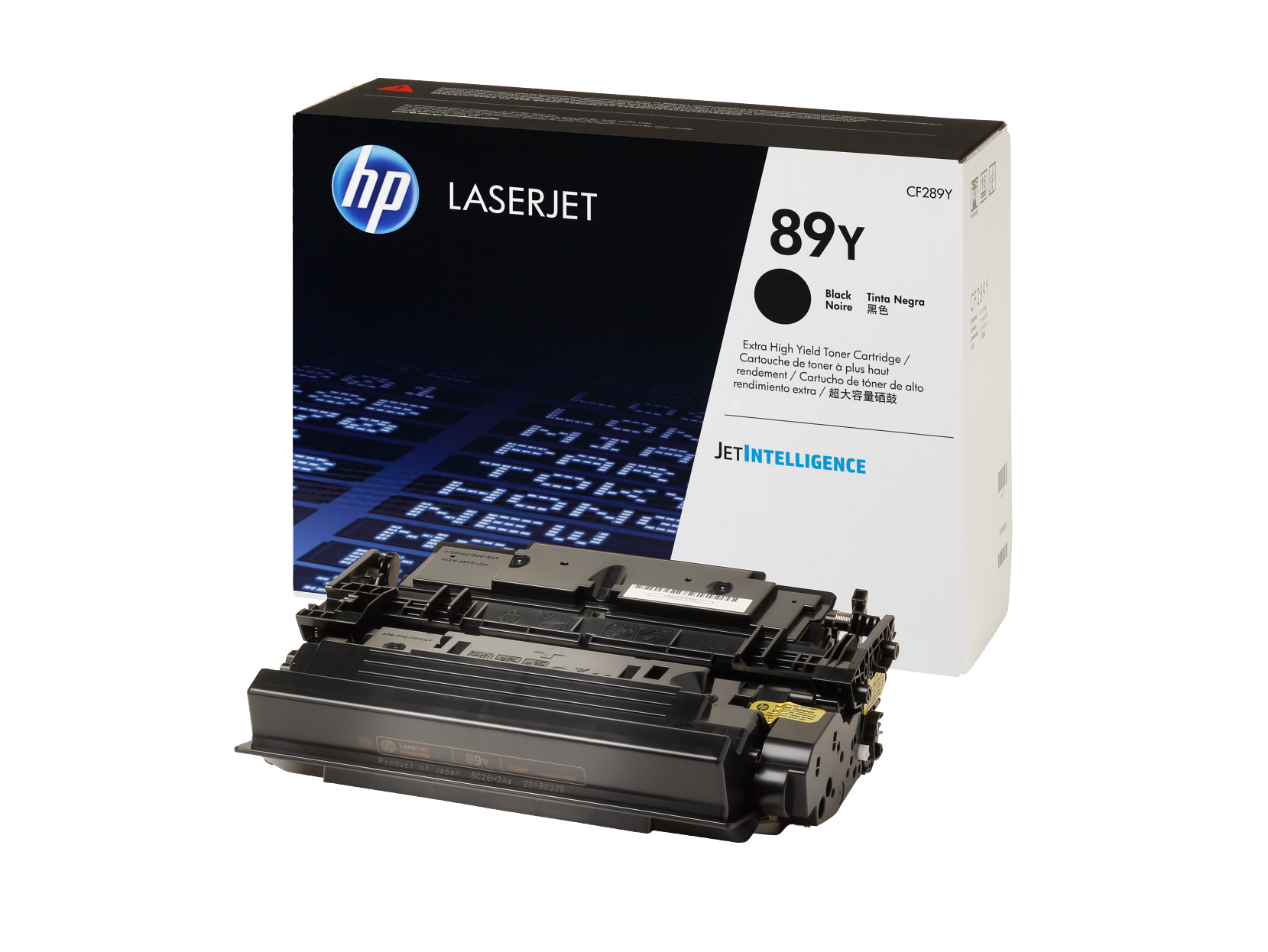 HP 89Y Extra High Yield Black Original LaserJet Toner Cartridge ...