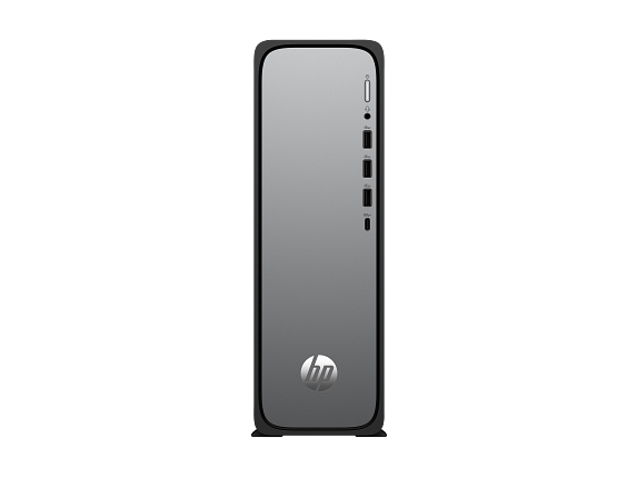 Photos - Desktop PC HP OmniDesk OmniDesk Slim Desktop S03-0010 PC, Windows 11 Home, Intel® 8GB RAM, 256GB SSD, Meteor silver B5RX6AA#ABA