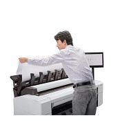 HP 3XB78A DesignJet T2600 36-in PostScript Multifunction Printer
