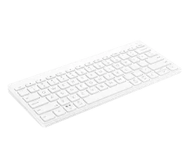 HP 350 WHT Compact Multi-Device Keyboard