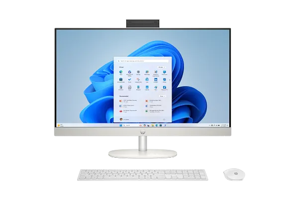 HP All-in-One Desktop AI 27-cr2075t PC, Windows 11 Home, 27", Touch screen, Intel® Core™ Ultra 7, 16GB RAM, 1TB SSD, FHD, Jet black