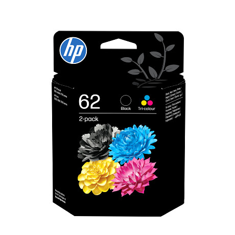HP N9J71AE 62 2 darabos fekete/háromszínű eredeti tintapatronok ENVY 5540 5640 7640 OfficeJet 5740 (200/165 old.)