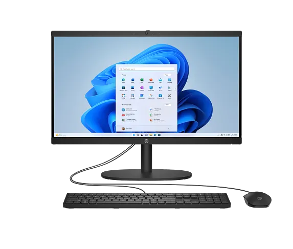 HP Home Desktop PCs, HP All-in-One Desktop 22-dg0040, Windows 11 Home, 21.5", Intel® Pentium®, 8GB RAM, 512GB SSD, FHD