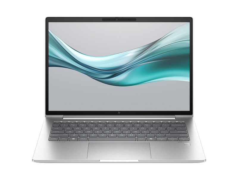 HP Elitebook 645 G11 14 inch NaturalSilver WWAN T IRcam FPR CoreSet AHS WhiteBG FrontOpen
