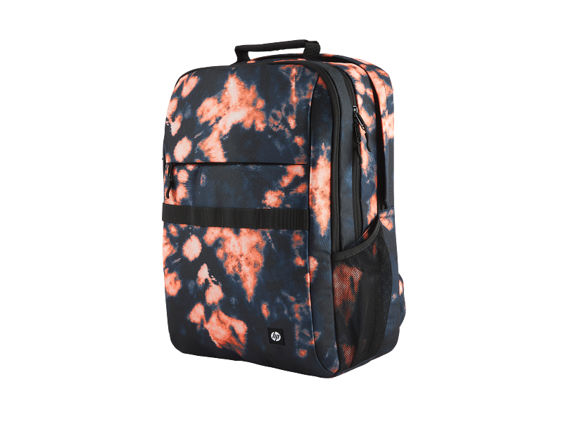 HP Campus XL Tie-Dye Backpack 3/4 Left Grey