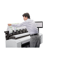 HP 3XB78A DesignJet T2600 36-in PostScript Multifunction Printer