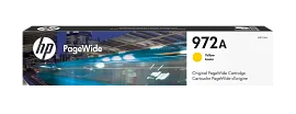 HP 972A Yellow Original PageWide Cartridge, L0R92AN