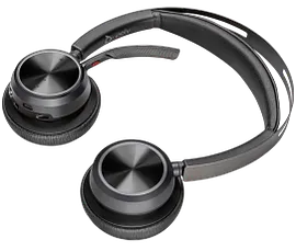 Poly Voyager Focus 2 USB-C-C Headset +USB-C/A Adapter +Charging Stand