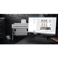 HP 5HB12A DesignJet Studio 24 hüvelykes nyomtató