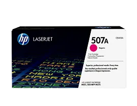 HP 507A Magenta Original LaserJet Toner Cartridge, CE403A