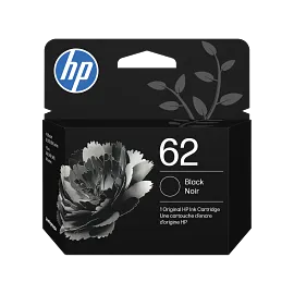 HP 62 2-pack Black/Tri-color Original Ink Cartridges, N9H64FN#140