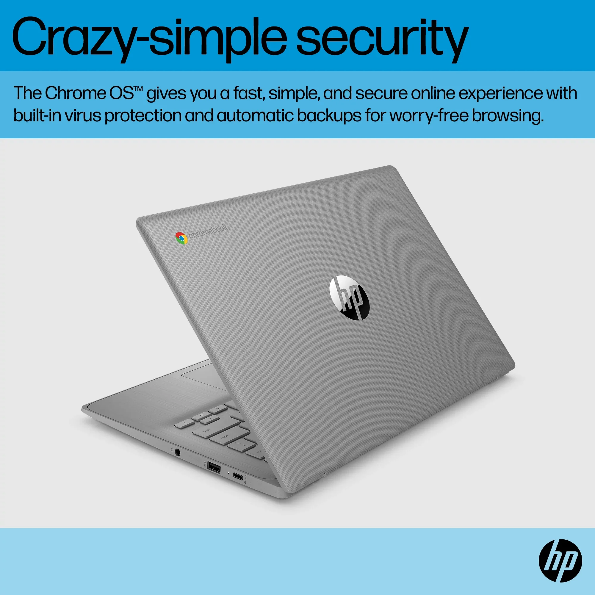 HP Chromebook Laptop Computer - Thumbnail 5