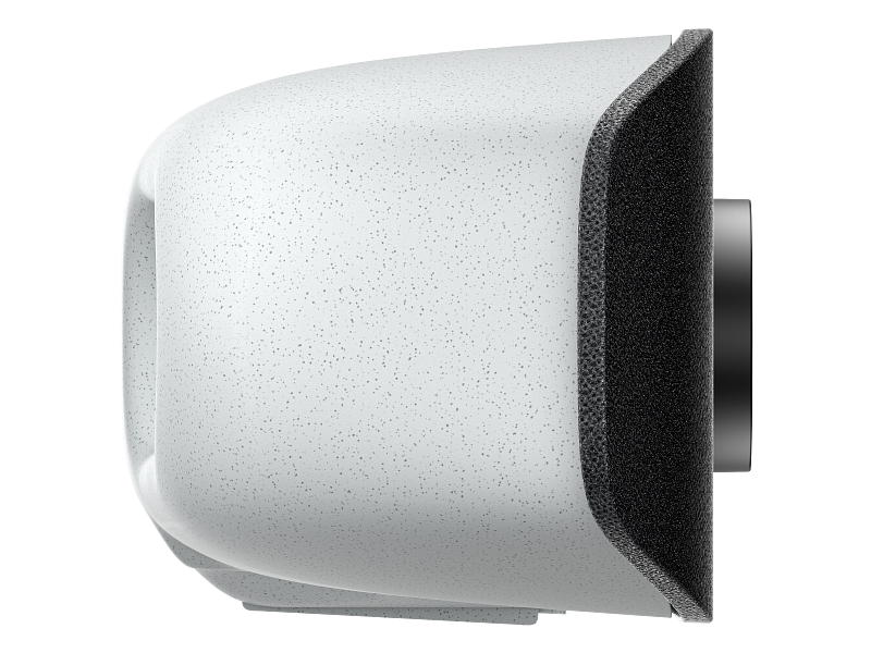 Poly Studio X32 All-In-One Video Bar No Power Supply, (Black), Warranty 2-year, -A3SV5AA 5 Poly-Studio-X32-Black-Catalog-VisID-GrayBG-RightProfile