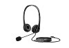 HP 428H5AA sztereó USB-s headset G2