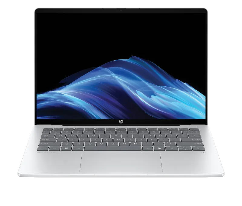 Hp omnibook 5 14-hk0171ng sprednji pogled z oled zaslonom