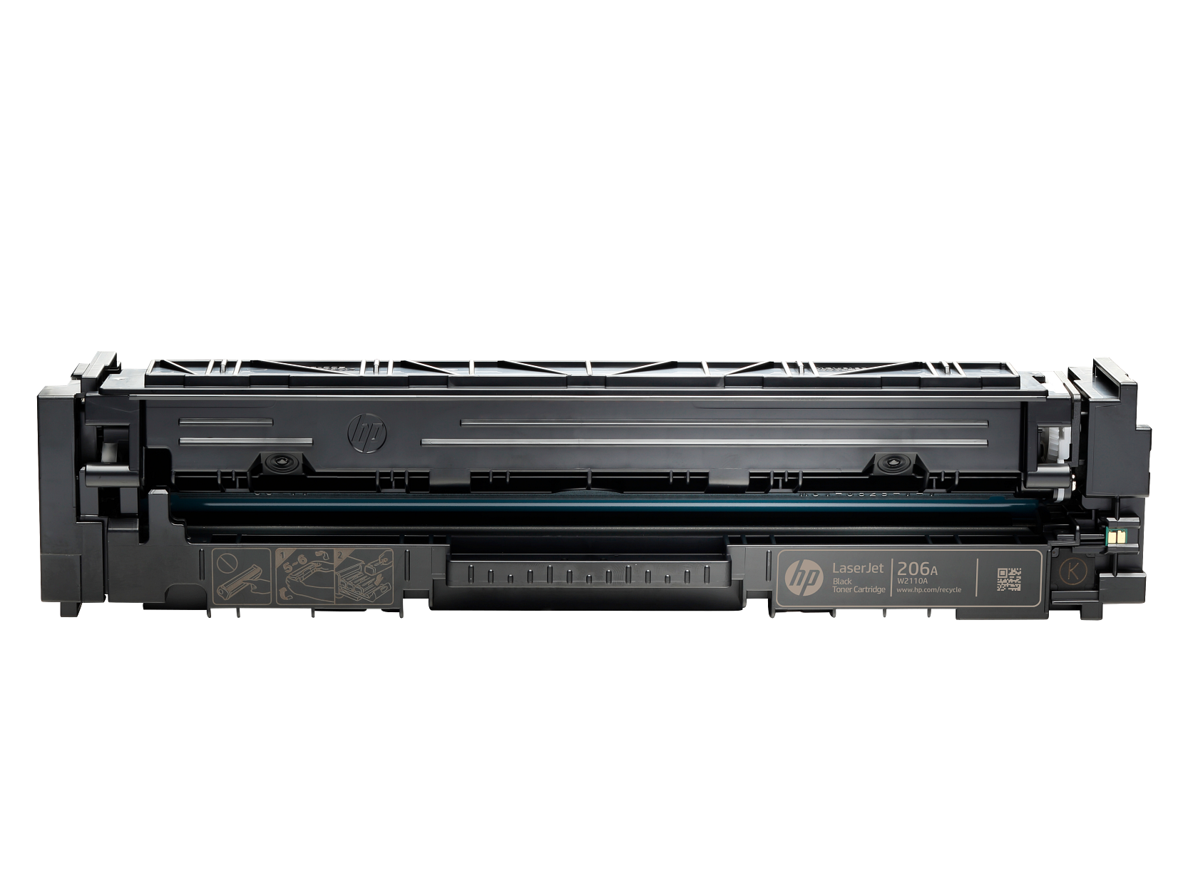 HP 206A Schwarz Original LaserJet Tonerkartusche, ~1.350 Seiten, W2110A - Bild 1 von 9