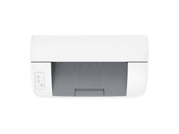 HP LaserJet M110w Wireless Black & White Printer - Top view closed