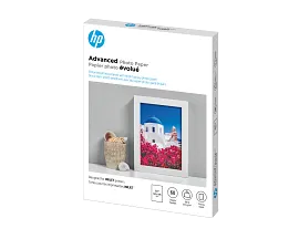 HP Advanced Photo Paper, Glossy, 65 lb, 5 x 7 in. (127 x 178 mm), 60 sheets Q8690A