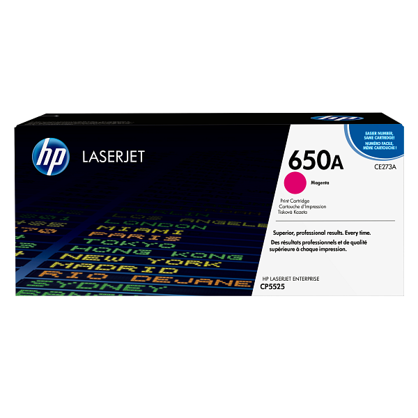 HP LaserJet 650A Magenta Print Cartridge