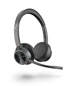 Poly Voyager 4320-M Microsoft Teams Certified Headset +BT700 dongle +Charging Stand