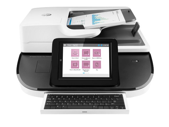 HP Digital Sender Flow 8500 fn2 - Center
