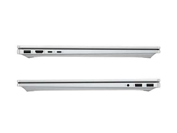Series 2 of 7 HP Home Laptop PCs, HP OmniBook X NGAI 17, Windows 11 Home, 17.3", Touch screen, Intel® Core™ Ultra 7, 16GB RAM, 512GB SSD, FHD, Glacier silver