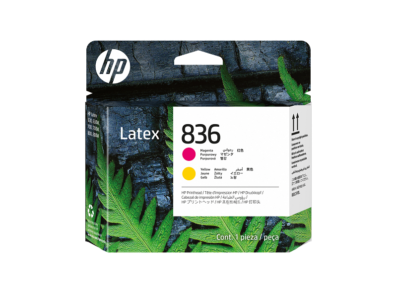 HP 836 ラテックスインクカートリッジ マゼンダイエロー HP 836 Magenta/Yellow Latex Printhead | HP® Nigeria
